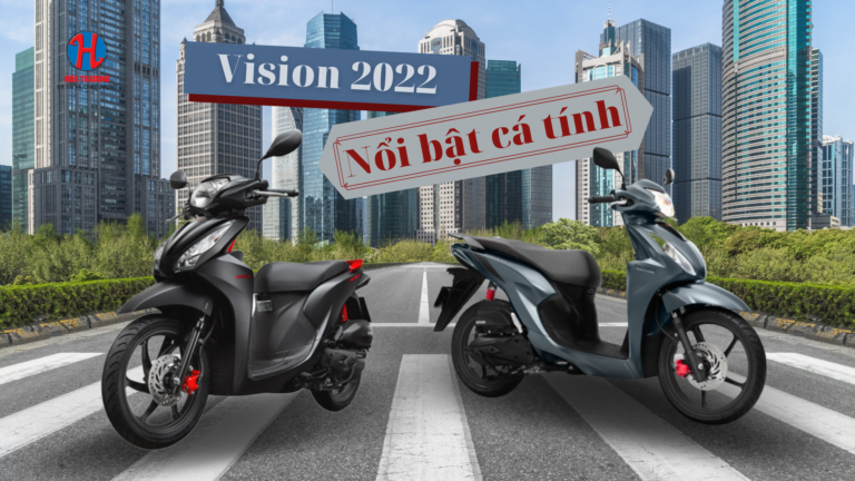 Honda Vision 2022 - Năng động, tự tin bật cá tính