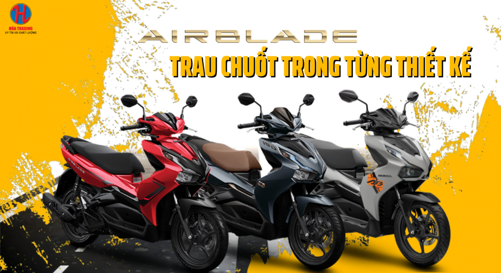 Honda AirBlade - Trau chuốt trong từng thiết kế