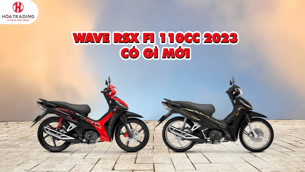 Giá xe Wave RSX 2023 khuyến mãi  Minh Long Motor